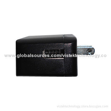 US Wall-mount 5V/2A USB Adapter for iPhone and Kinds Tablet PCs